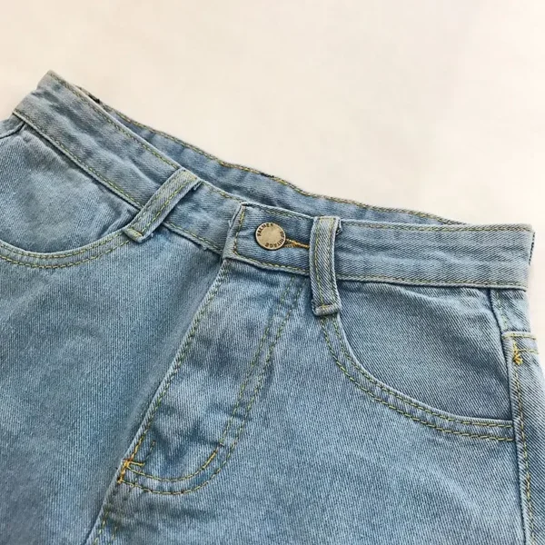 Sbc5c03af8873423ebdf1ee3ab89ae5c0l.webp Women's Summer Skirt Casual Big Size Jeans A-line Short Skirt High Waist Denim Vintage Tassel Female Clothing DURIKIES