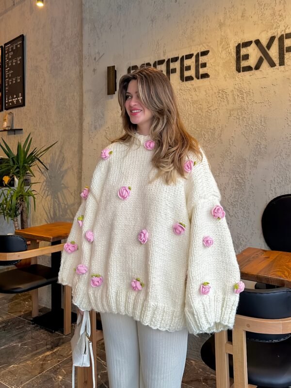 5567df9e-2c73-4d8f-8423-15d9130ac20a.jpg Women's Hand-Crocheted Oversized Autumn & Winter Sweater
