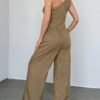 9d6aaef7-1082-439b-acfe-ef41cbfdf4a0.jpg Women's Off-Shoulder Sleeveless Striped Pantsuit Set – Khaki