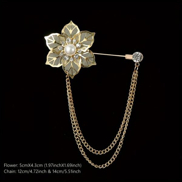 Classic Stylish Scarf Accessory Elegant Muslimah Fashion Brooch