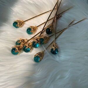 f976282027a23c739373df4abbe169b5.jpg Ancient Style Golden Daisy Hairpin Elegant Straight Stick Hair Accessory for Women