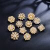 12PCS Fashion Elegant Brooch Set Bridal Wedding Bouquet Decorative Accessories